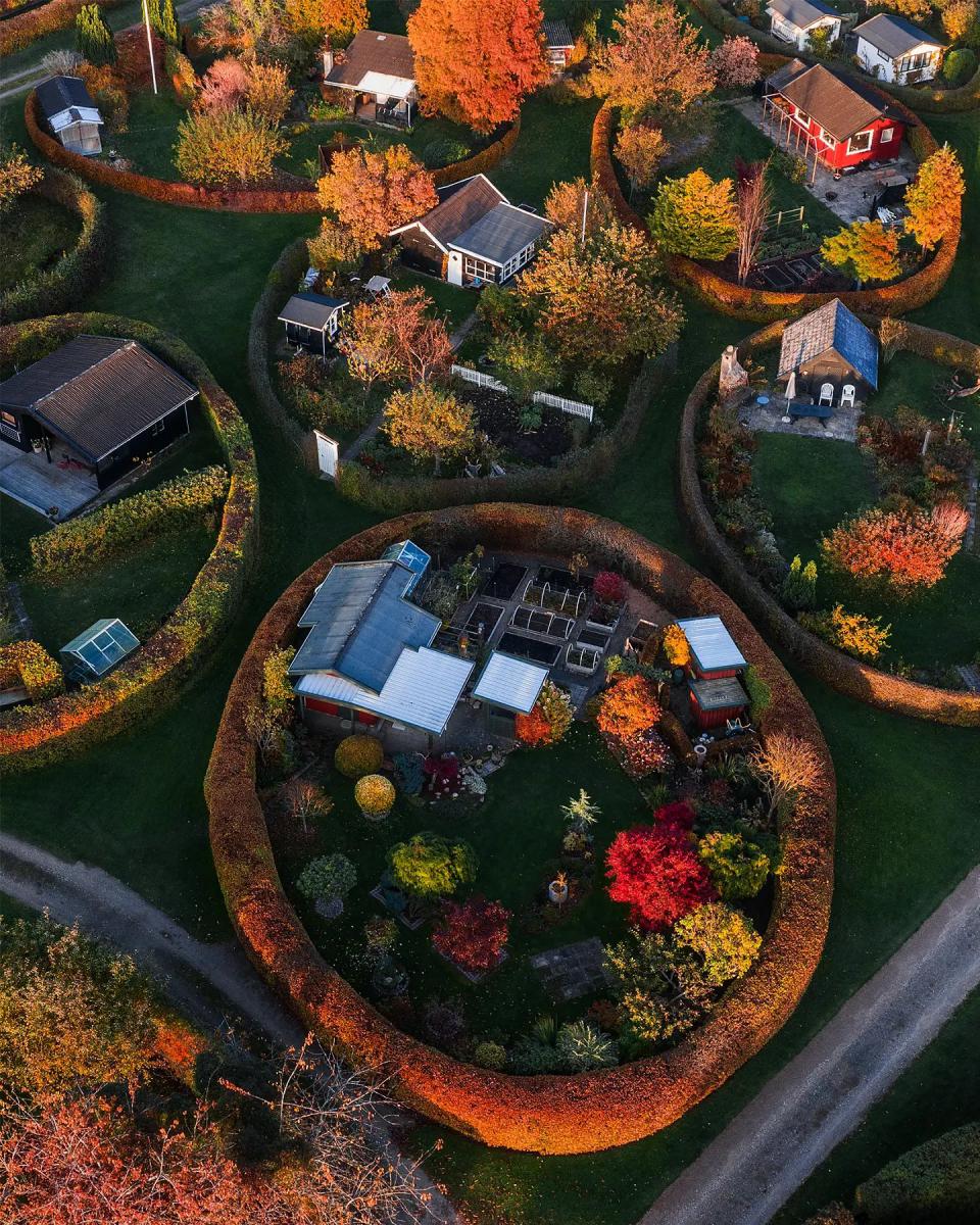 "Овальні сади" в Нурумі, Копенгаген, Данія