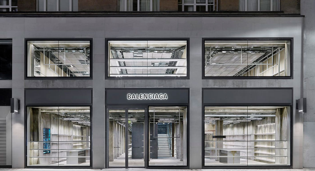 Концепцию Raw Architecture воплотили в новом магазине Balenciaga
