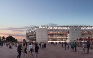 ОМА представили проект стадиона Фейеноорд в Роттердаме