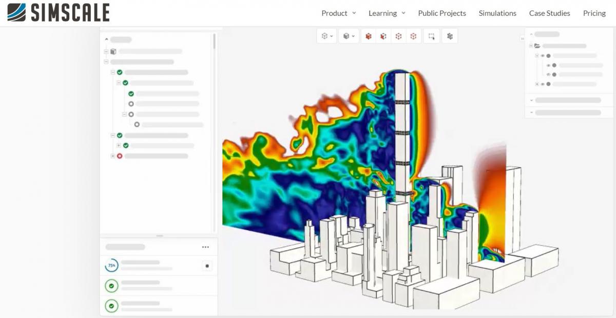 Облачная платформа моделирования зданий SimScale теперь используется глобальными архитектурными компаниями