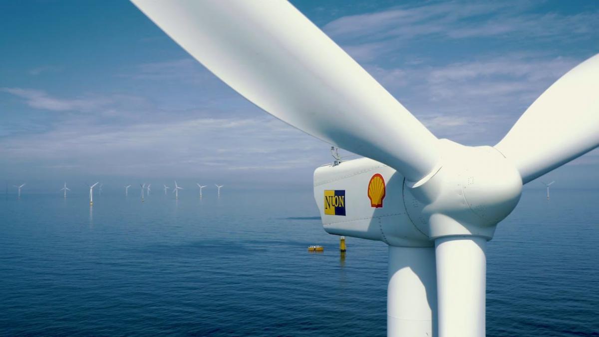 Shell планирует производить водород из ветра