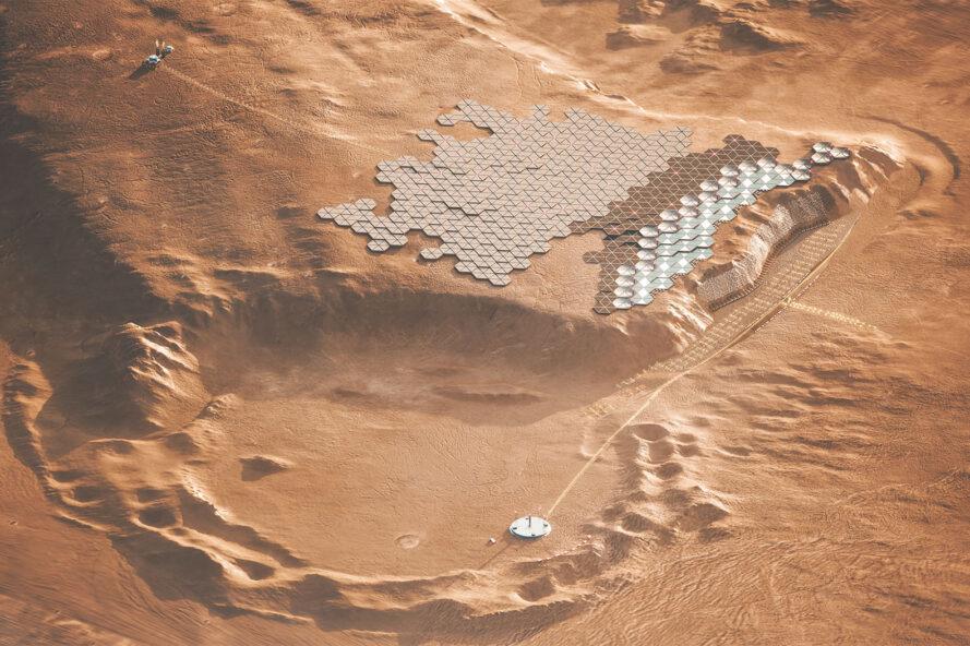 Nüwa - проект автономного города на Марсе