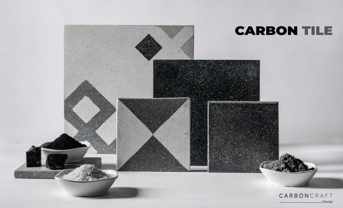 Carbon Craft - плитка из загрязненного воздуха