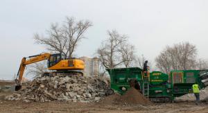 В Киеве начали перерабатывать строительный мусор на стройматериалы