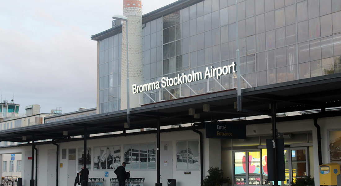 Территорию стокгольмского аэропорта Бромма отдадут под застройку