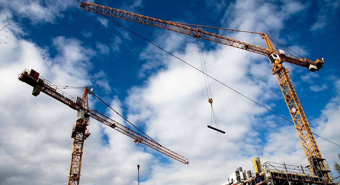 Объем строительных работ в Украине сократился на 9,6%