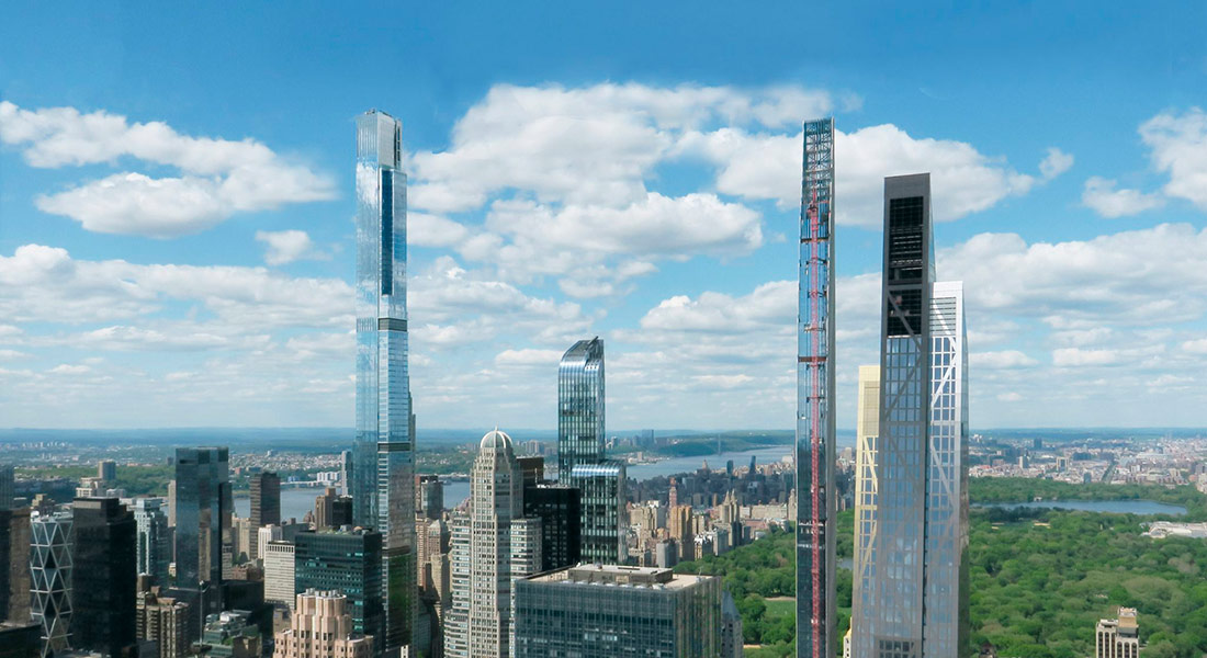 У Нью-Йорку завершується будівництво хмарочоса Central Park Tower