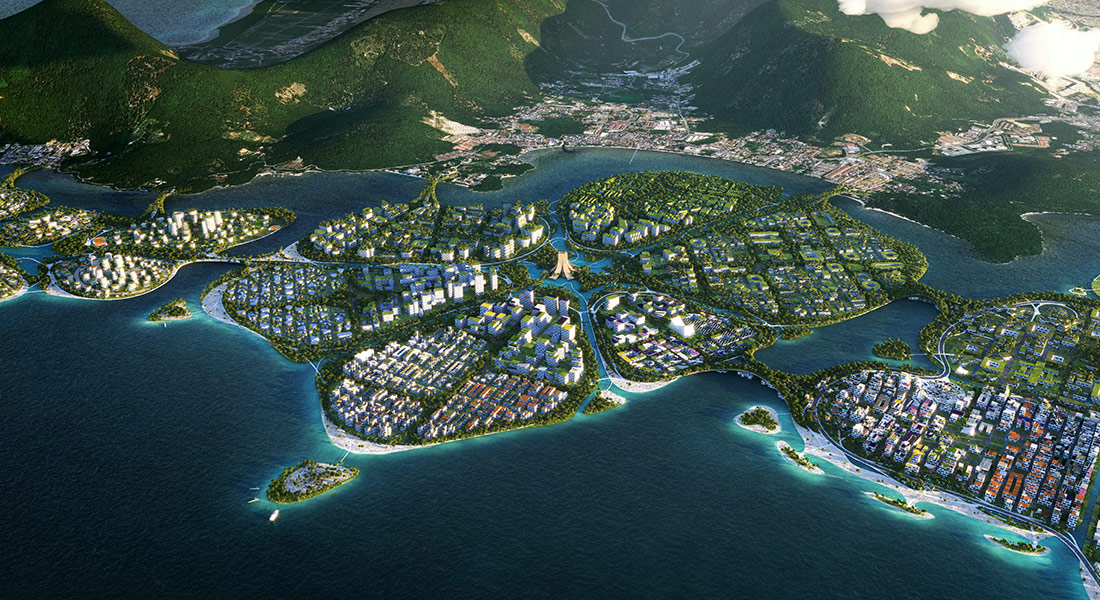 На островах Малайзії представили ексклюзивний проєкт "Як виглядатиме життя у майбутньому"