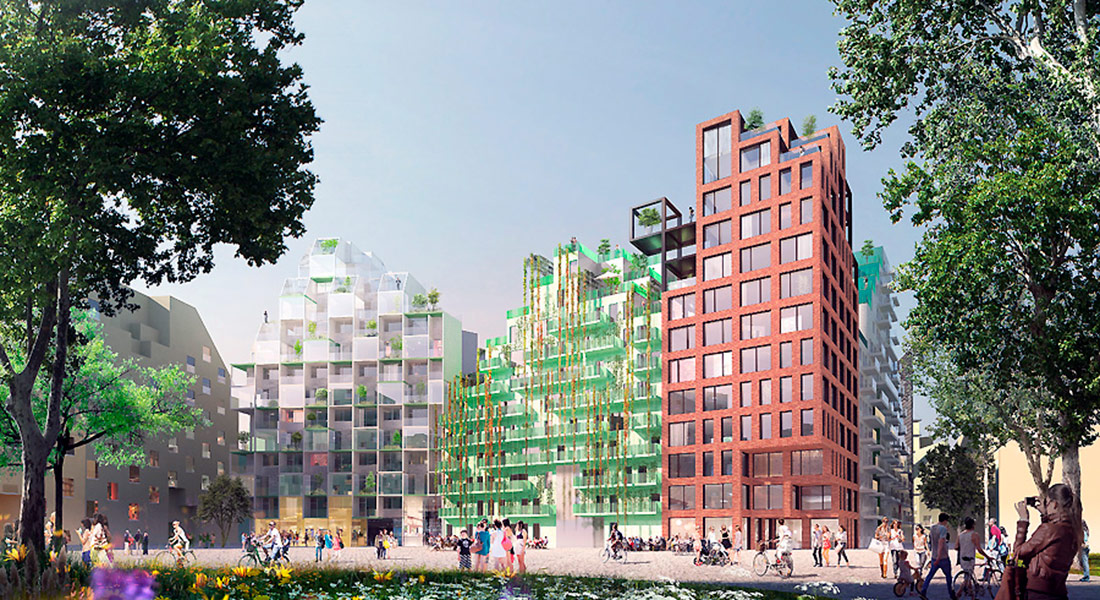 В Амстердаме построят футуристический жилой комплекс