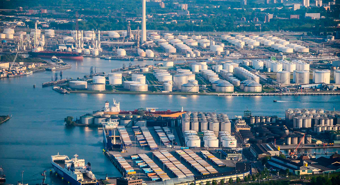 У порту Роттердам мають намір побудувати 4 нових трубопроводів для транспортування водню