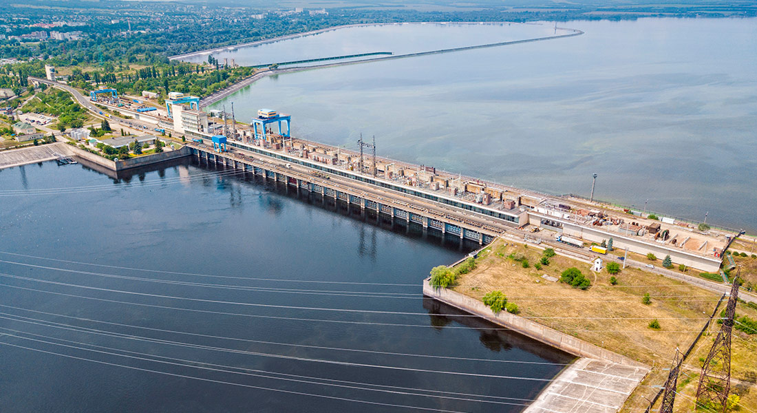 На украинских ГЭС и ГАЭС планируется установить солнечные панели мощностью 63,9 МВт