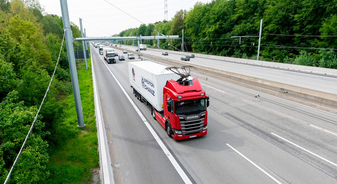 Siemens открыла в Германии еще одну федеральную трассу с подвесным электропитанием eHighway