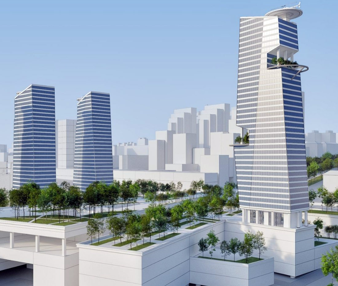 Проект возведения 30-этажки представлен в Днепре