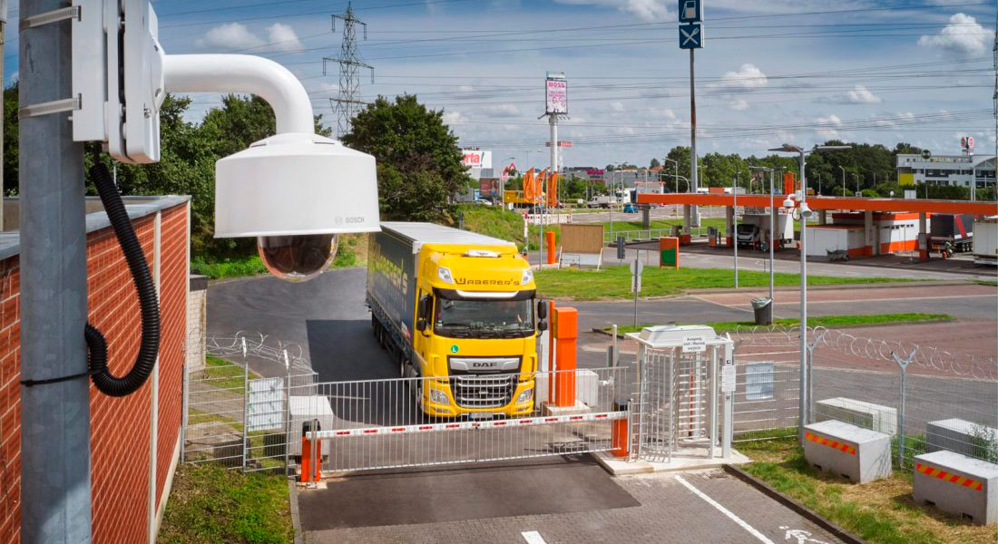 В Германии появилась безопасная парковка для грузовиков от Bosch с искусственным интеллектом