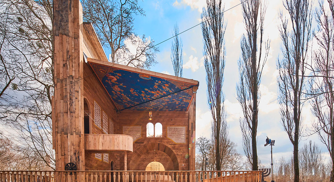 Синагога в Бабьем Яру претендует на архитектурную премию от Dezeen
