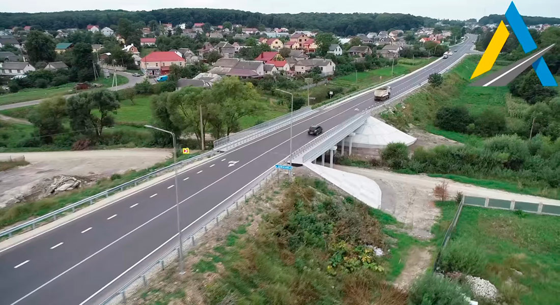 В Тернопольской области отремонтировали мост на трассе М-30