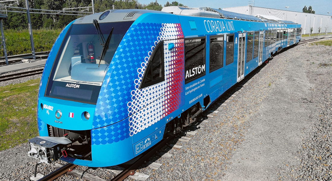 Во Франции испытали первый в мире поезд на водородном топливе