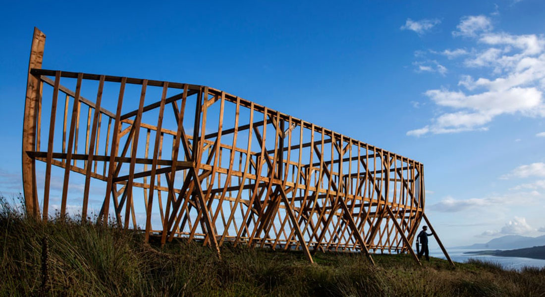 Шотландець збудував 20-метровий ковчег, щоб привернути увагу до змін клімату