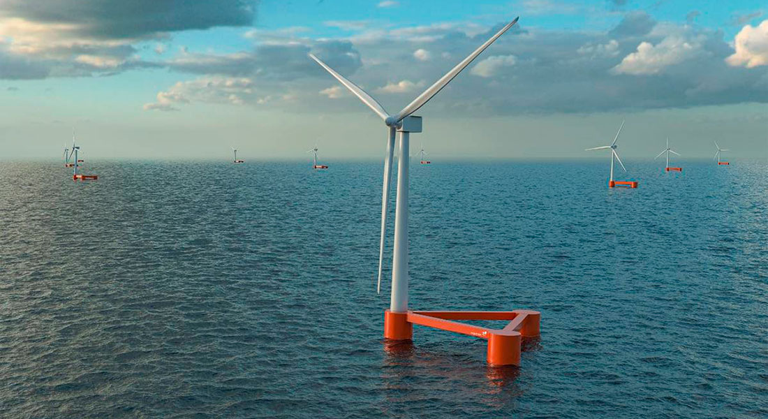 В Норвегии разработали новую конструкцию фундамента для плавучих ветровых турбин