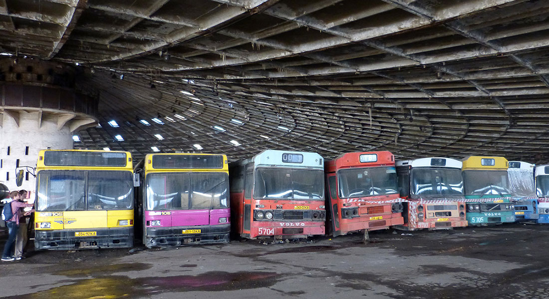 В Киеве построят ЖК на месте заброшенного автобусного парка