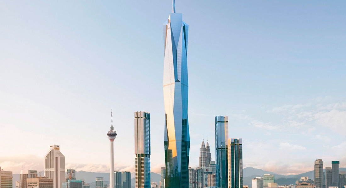 Бюро Fender Katsalidis построило второй по высоте небоскреб в мире