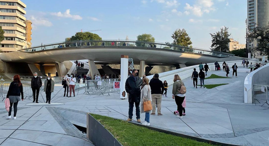 Новости архитектуры: Zaha Hadid Architects построили многоуровневый парк в Никосии