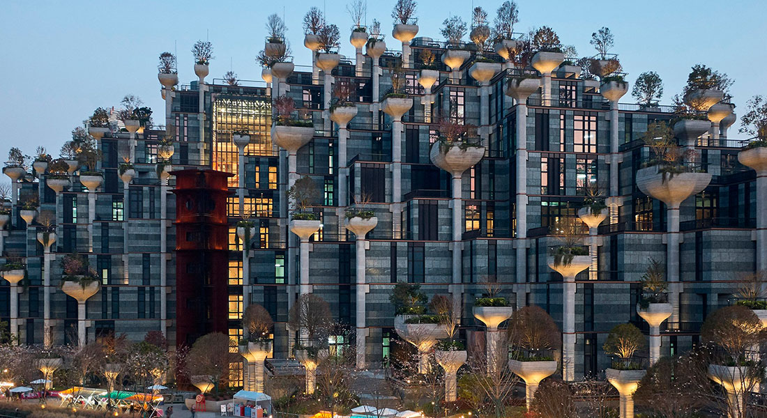 Новости архитектуры: в Шанхае отрылась первая секция комплекса 1000 Trees по проекту Томаса Хизервика