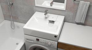 Установка стиральной машины под раковину: плюсы и минусы, особенности монтажа