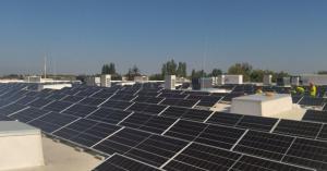 В Виннице завершили строительство солнечной электростанции на крыше транспортной компании