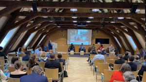ОККУ поделилось опытом строительства приютов для внутренне перемещенных лиц на конференции в Люксембурге