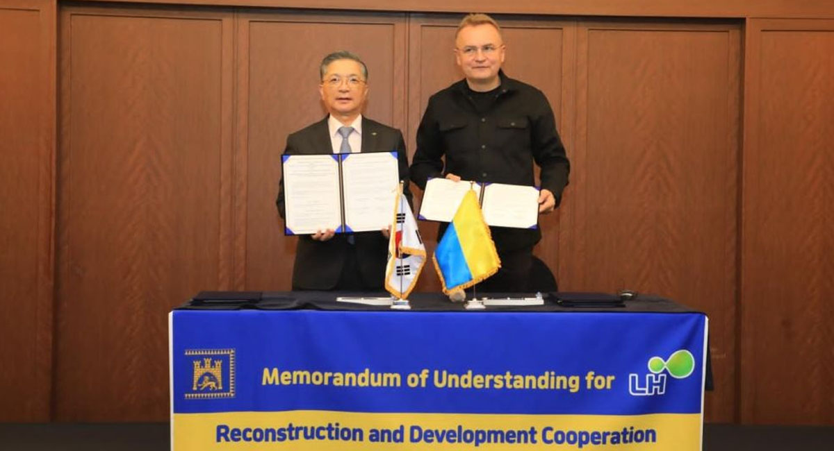 Львів співпрацюватиме з корейською компанією, яка будує «розумні міста»