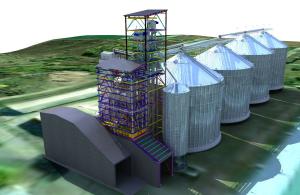 На Черкащині завершують будівництво елеватора потужністю зберігання 20 тисяч тонн