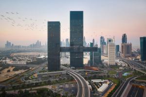 Японская компания Nikken Sekkei завершила строительство жилого комплекса с консольным элементом в Дубае