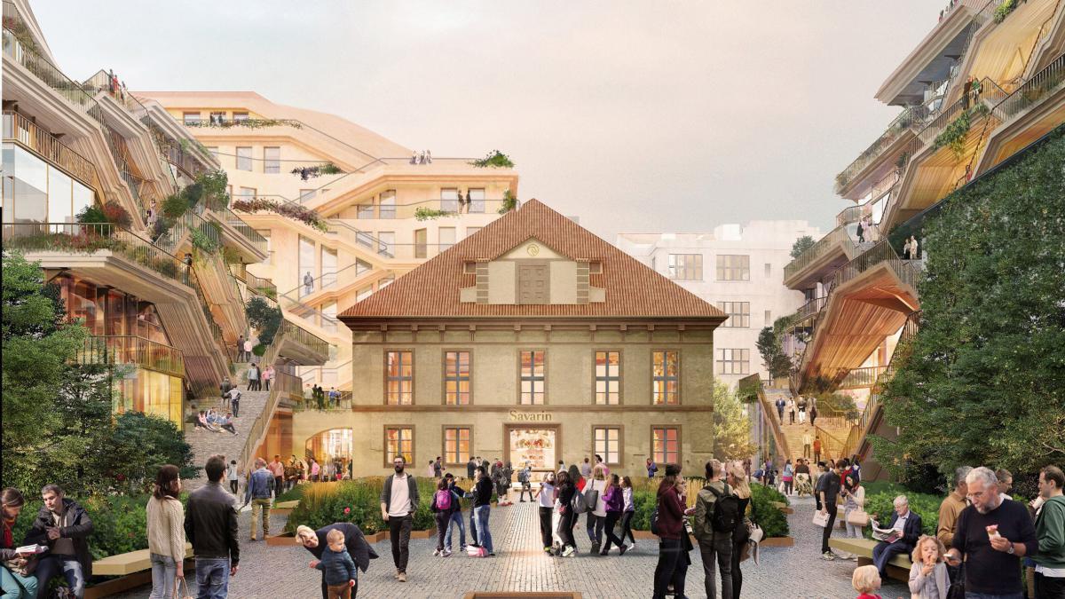 Студія Heatherwick Studio має намір реконструювати квартал в історичному центрі Праги