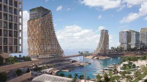 Snohetta проектує прибережний район, що відбиває гірський ландшафт Борнео