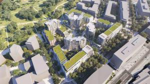 Деніел Лібескінд створює геометричну житлову архітектуру в Празі: Sekyra Flowers