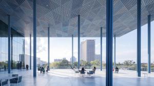 Архітектурне бюро Farshid Moussavi Architects огортає Ісмаїлітський центр у Х'юстоні «гобелена з каменю»