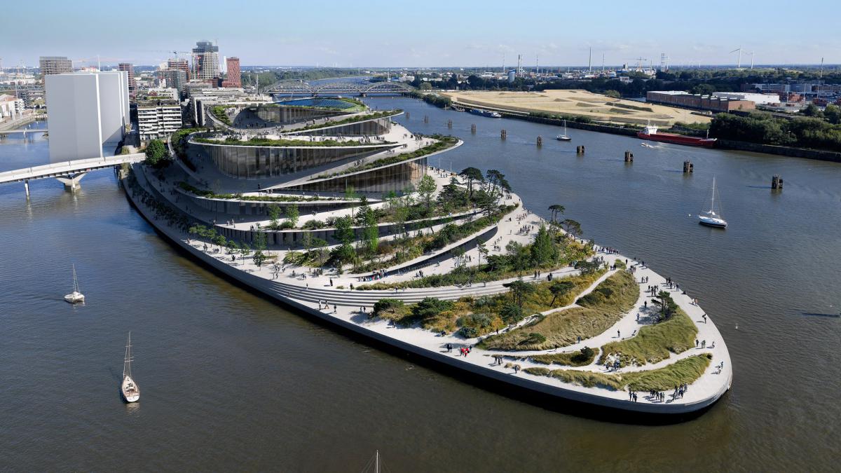 BIG перетворює Гамбурзьку державну оперу на «ландшафт концентричних терас»