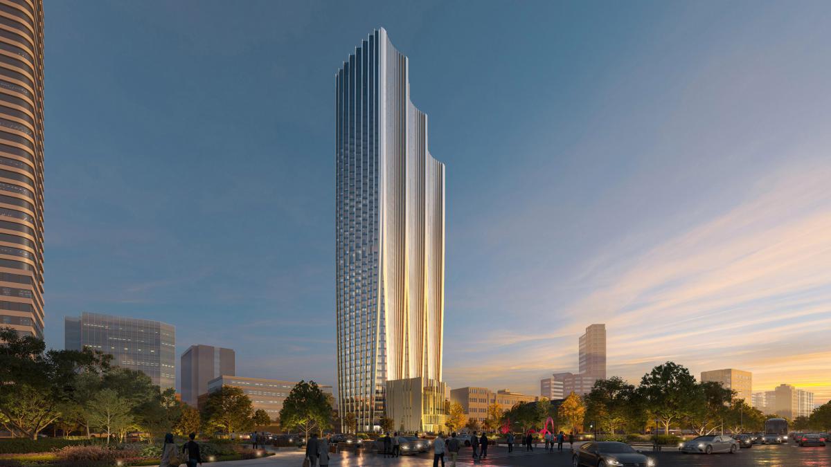 Хмарочос як квітка: Zaha Hadid Architects створюють висотку в Тайбеї за мотивами орхідеї