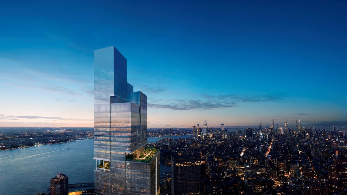 Foster + Partners представили оновлений вигляд хмарочоса Two World Trade Center