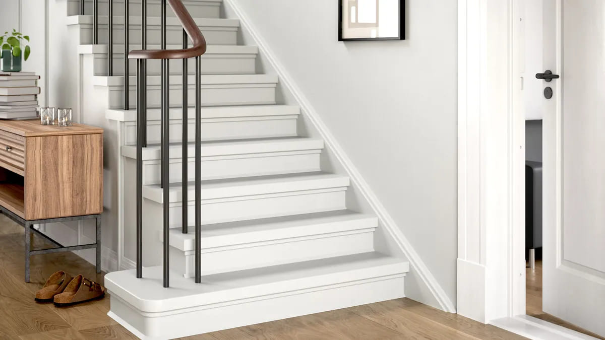 Як пофарбувати сходи, щоб вони стали справжньою зіркою вашого будинку