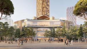 Від модернізму до хмарочоса: як Herzog & de Meuron переосмислюють Палац Конгресів у Тирані