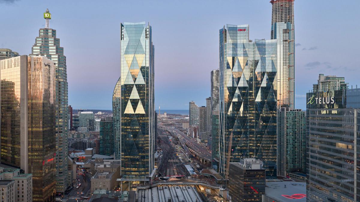 CIBC Square: небоскрёбы будущего, объединённые парком в небе