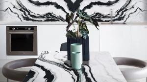 Набридла «тиха розкіш»? Мармур Panda Marble - смілива, але елегантна тенденція, яка змінює сучасні інтер'єри