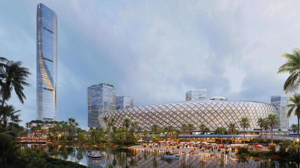 Во Вьетнаме спроектировали стадион на 70 тысяч зрителей: Populous создала новую спортивную икону Хошимина